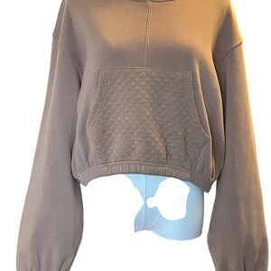 Flirtitude Cropped Workout Sweatshirt Yoga XL Loungewear